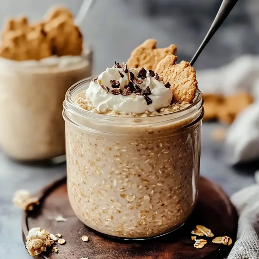 High-Protein Sugar Cookie Overnight Oats