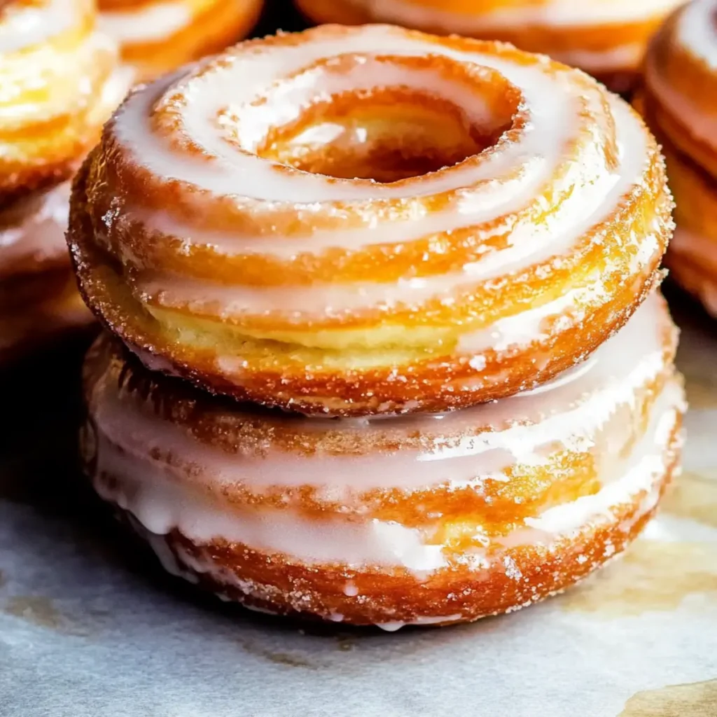 The BEST Homemade French Cruller Donuts with Easy Glaze Recipe