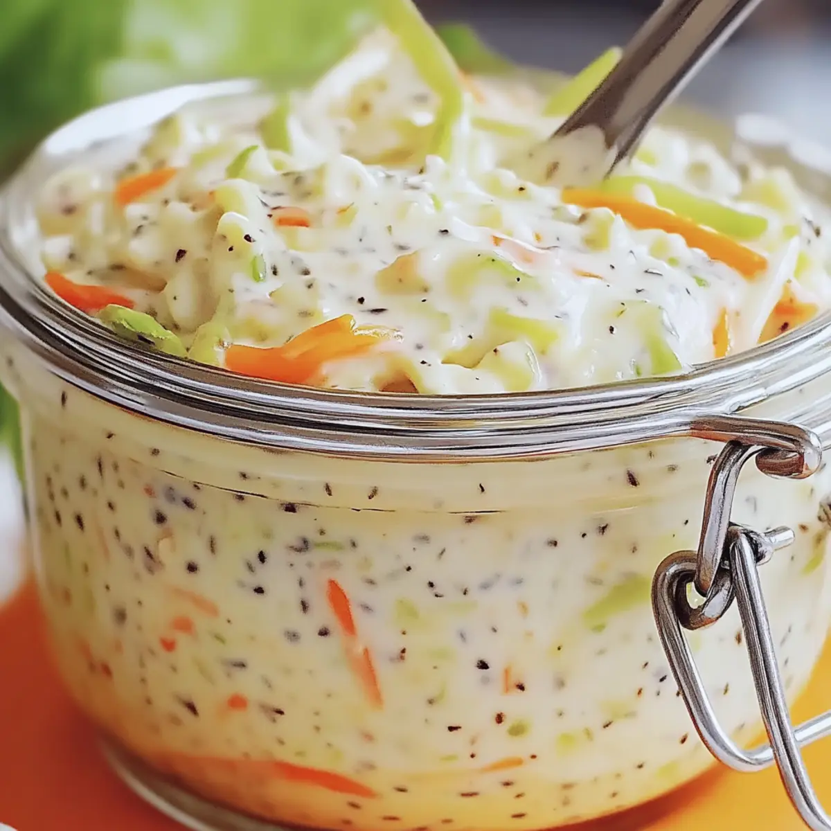 Deliciously Creamy Bobby Flay-Inspired Coleslaw