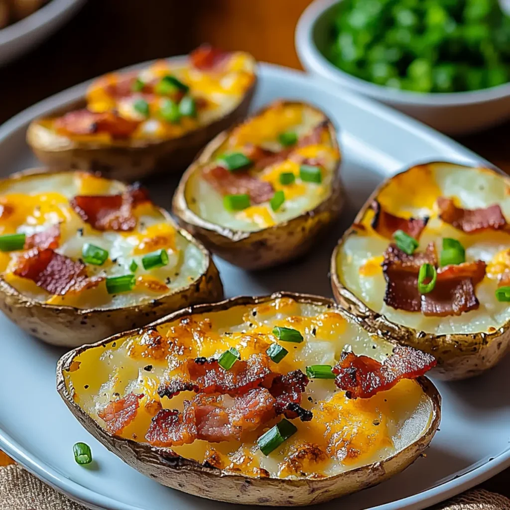 Potato Skins with Bacon