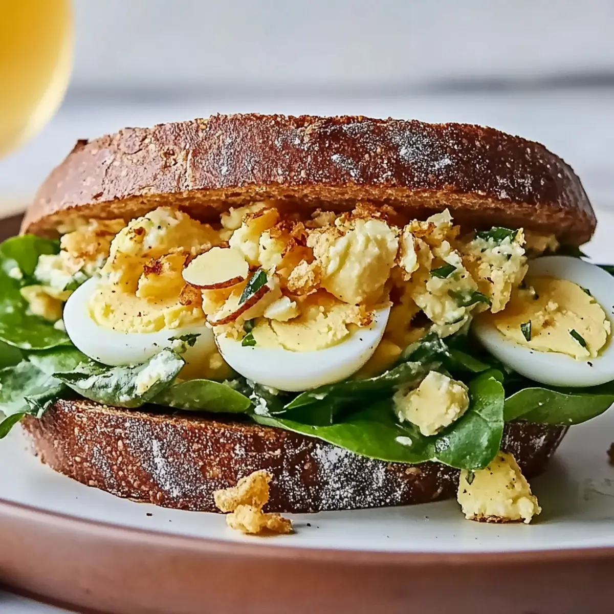 Crispy Egg Salad