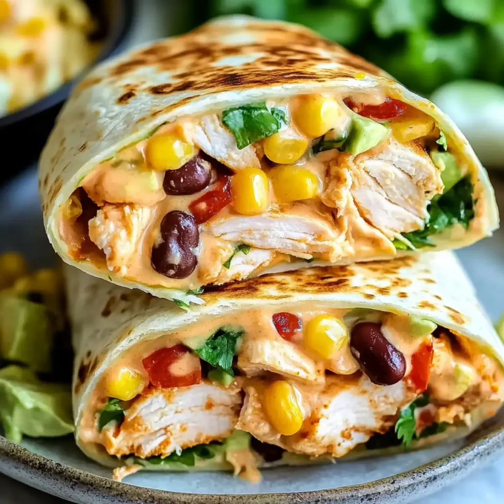 Southwest Chicken Wrap