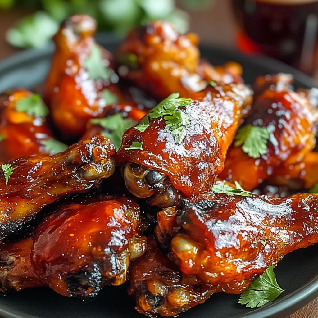 Sweet Spicy Coca-Cola Super Bowl Party Wings