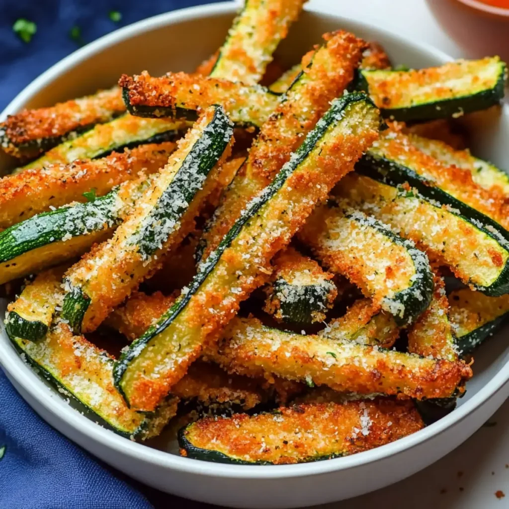 Crispy Air Fryer Zucchini Fries Recipe for a Healthy Snack