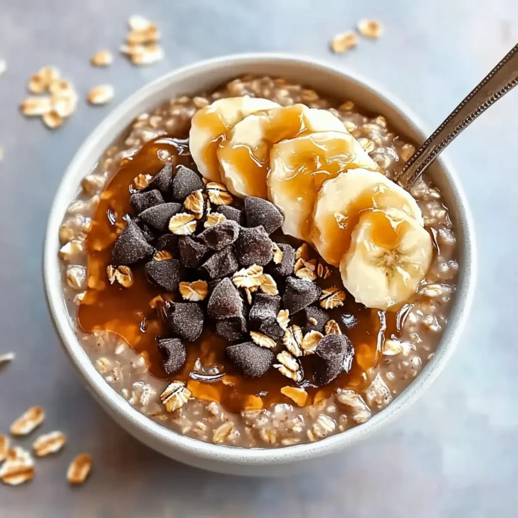 Salted Caramel Overnight Oats