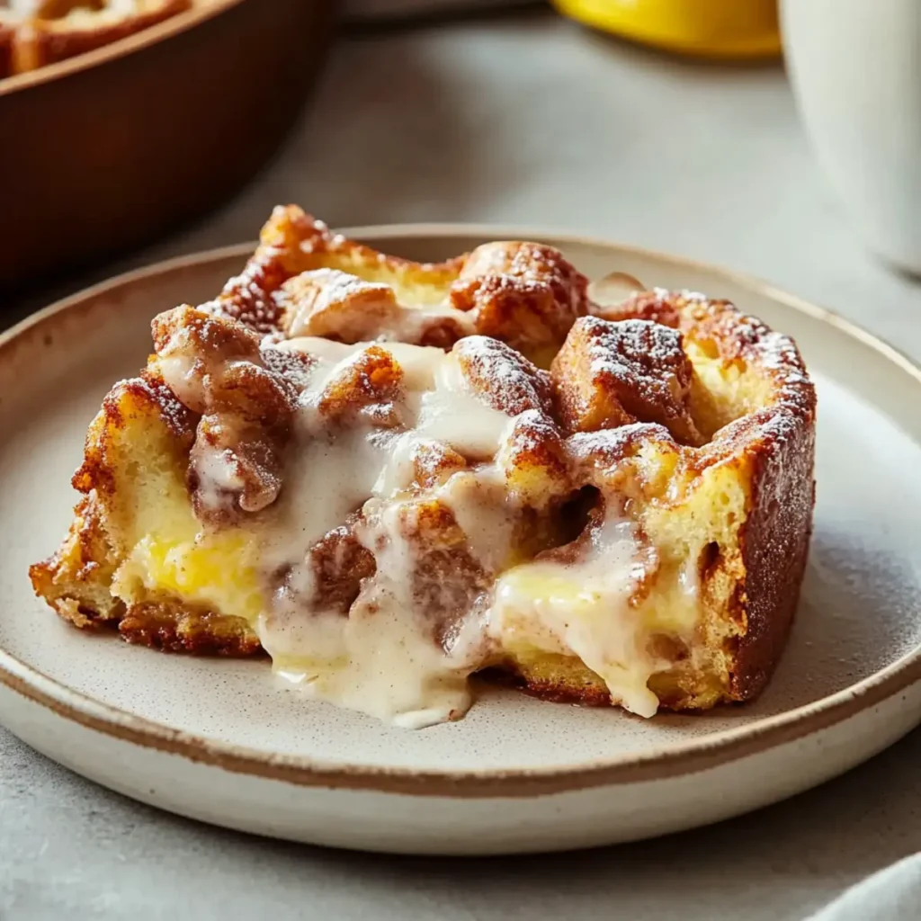 Irresistible Cinnamon Roll Baked French Toast Casserole Recipe