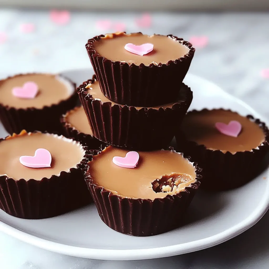 Valentine Peanut Butter Cups