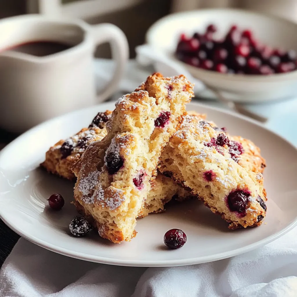 Orange Cranberry Scones