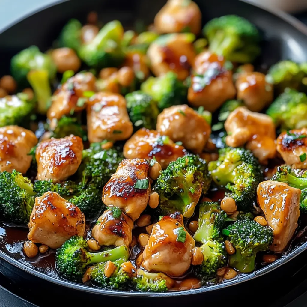 Sheet-Pan Spicy Peanut Chicken Broccoli