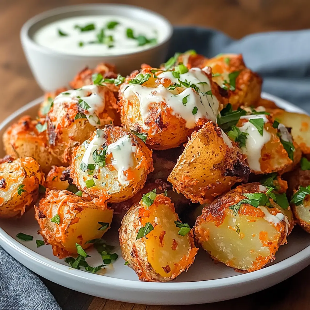 Buffalo Potato Bites