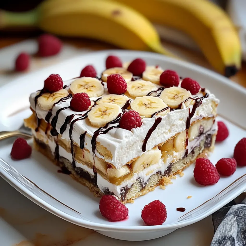 Banana Split Cake Bars