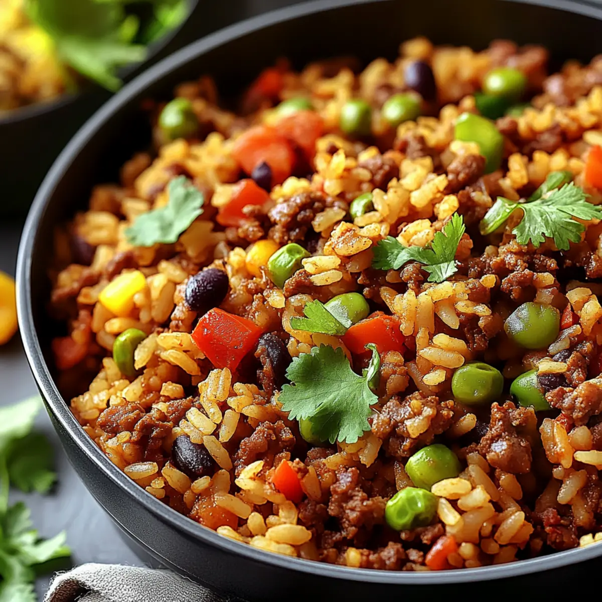 One-Pot Fiesta Rice & Beef