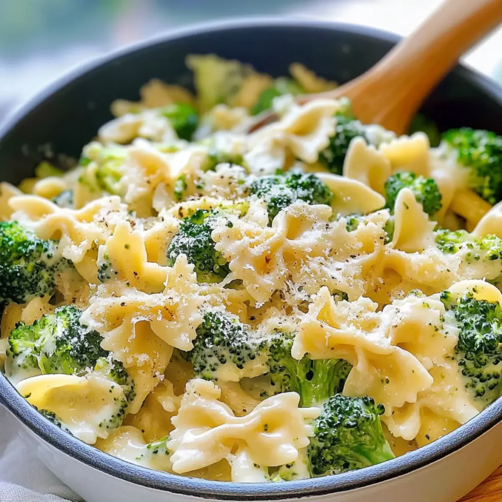 One-Pot Broccoli Alfredo Pasta