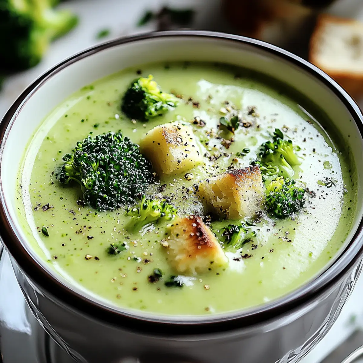Broccoli Stilton Soup