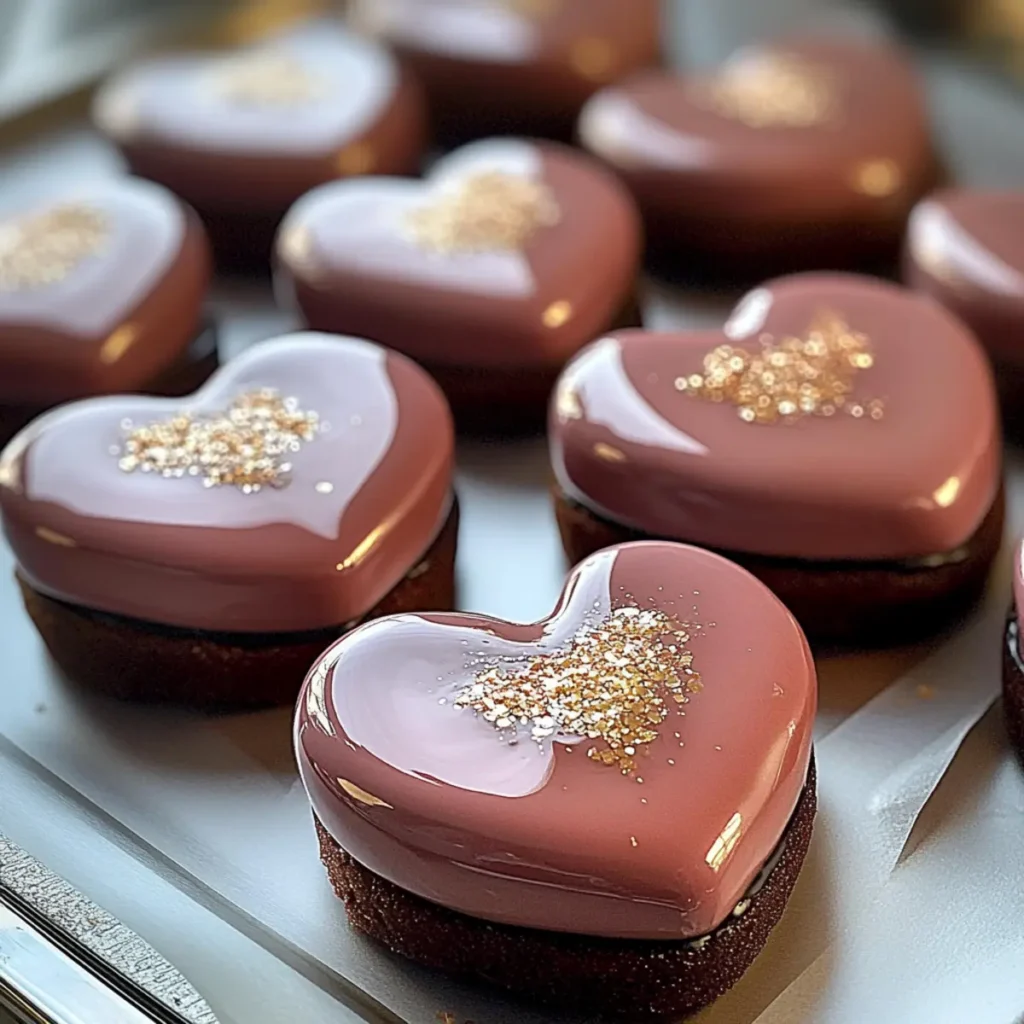 Valentine Ganache Filled Hearts