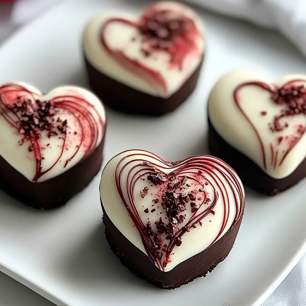 Heart Cheesecake Truffles