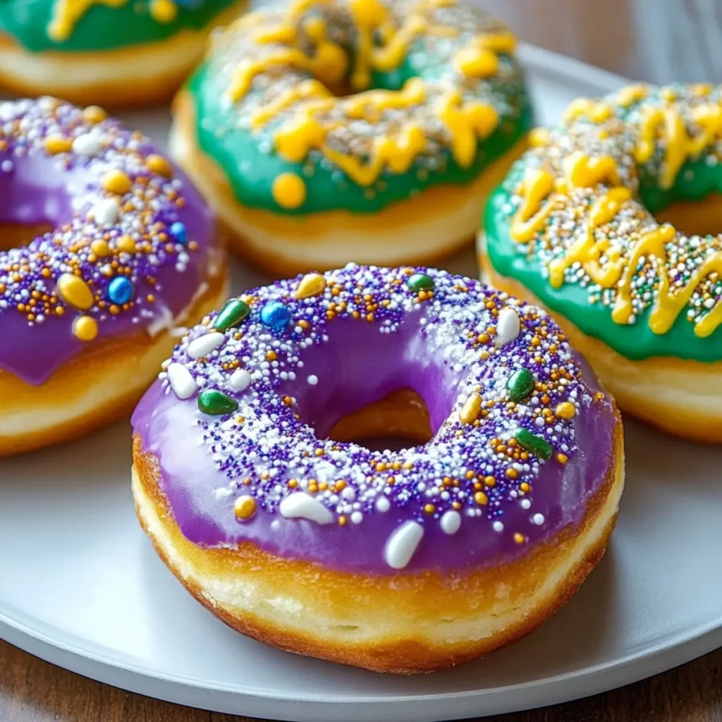 King Cake Donuts