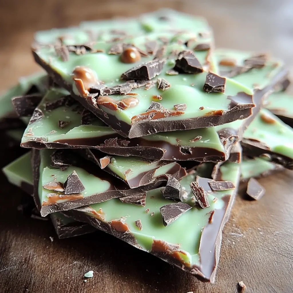 Mint Chocolate Bark