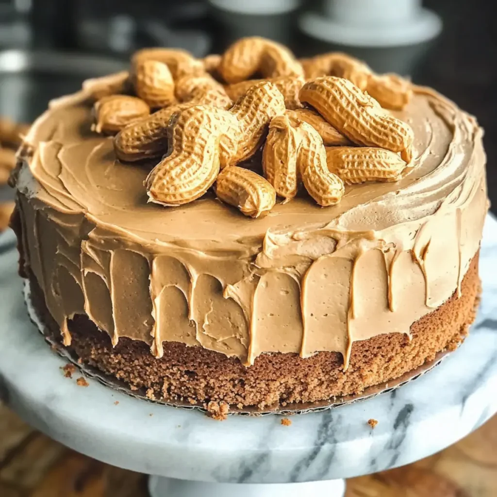 Peanut Butter Dog Cake